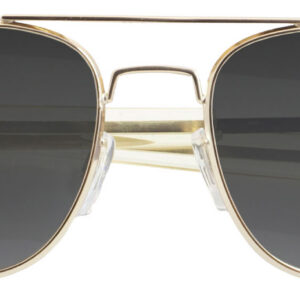 Humvee Adventure Gear HMV52BGOLD Sunglasses Adult Gray Lens MIL-PRF-31013 Gold Frame