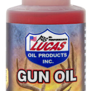 Lucas Oil 10006 Lucas Gun Oil Cleans, Lubricates, Prevents Rust & Corrosion 2 oz Squeeze Bottle