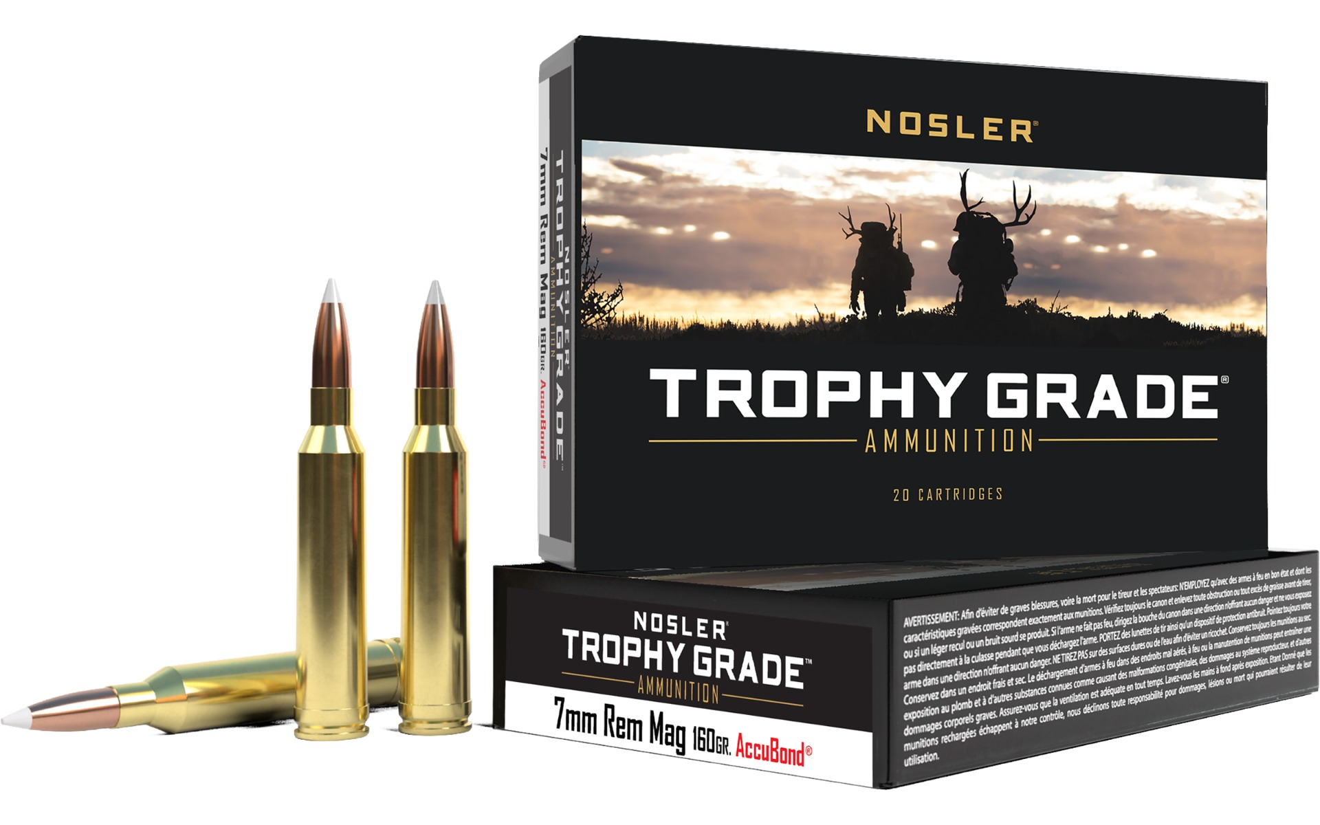 NOS 7MM 160GR TG ACUBND 20RD