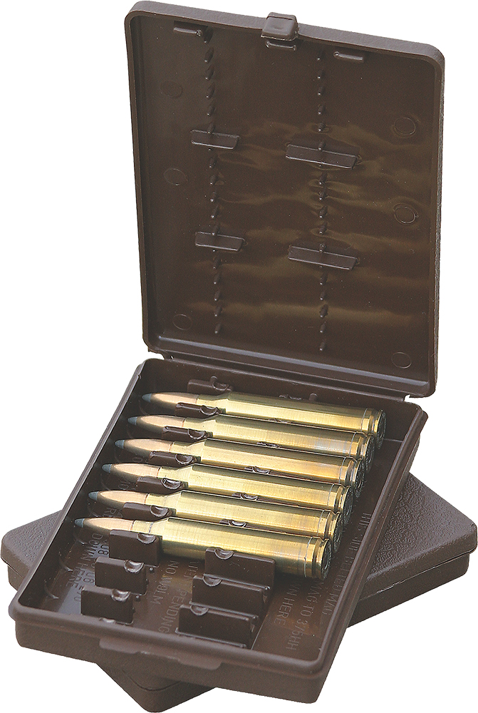 MTM Case-Gard W9LM70 Ammo Wallet Rifle Multi-Caliber 9rd Brown Polymer
