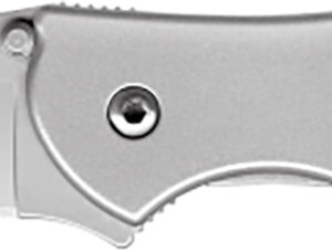 Kershaw 1660ST Leek 3" Folding Drop Point Part Serrated Bead Blasted 14C28N Steel Blade Bead Blasted 410 Stainless Steel Handle Includes Pocket Clip