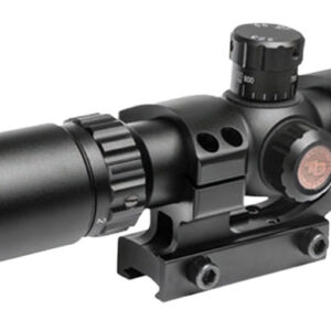 Truglo TG8514BT Tru-Brite 30 1-4x 24mm Obj Wide FOV 30mm Tube Black Finish Duplex Mil-Dot