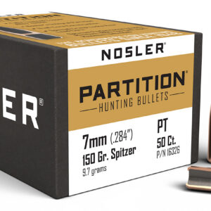 Nosler 16326 Partition 7mm 150gr Spitzer 50/Box