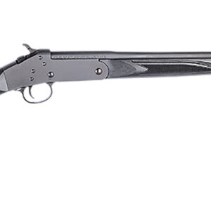Stevens 19202 301 Compact 410 Gauge Break Open 3" 1rd 22" Matte Black Single Shot Barrel, Matte Black Carbon Steel Receiver, Fixed Matte Black Synthetic Stock, Ambidextrous
