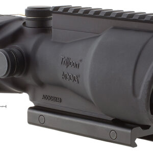 Trijicon 100002 ACOG Black Hardcoat Anodized 6x 48mm Illuminated Red Chevron .308/7.62 Reticle