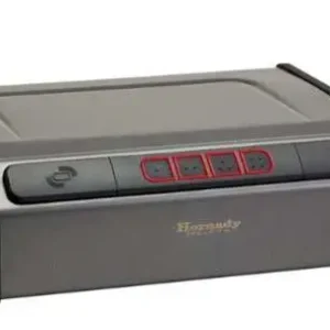 HORNADY RAPID SAFE RFID ACCESS CODE KEY ENTRY, HOLDS 2 HANDGUNS 13"X11"X3.3"