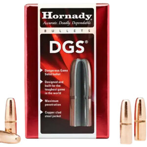 Hornady 4748 DGS 470 Cal .474 500 gr Dangerous Game Solid 50 Per Box/ 15 Case