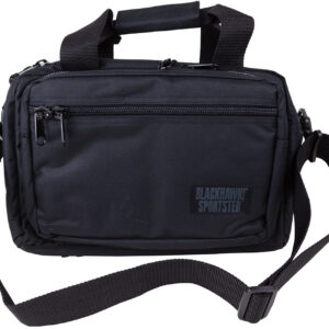 Blackhawk 74RB01BK Sportster Deluxe Black 600D Polyester Holds 2 Handguns