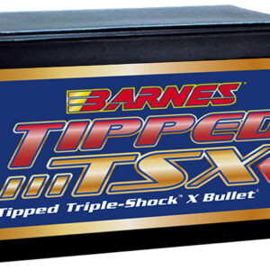 Barnes Bullets 30242 Tipped TSX 6.5Creedmoor 120gr Boat Tail 50/Box
