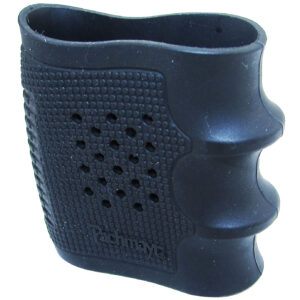 Pachmayr 05166 Tactical Grip Glove made of Rubber with Black Finish & Finger Grooves for S&W Sigma, Walther P99 & Taurus 24/7