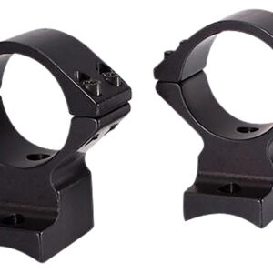 Talley 930702 Scope Mount/Ring Combo Black Anodized 1" Tube Winchester Model 70 Low Rings