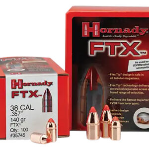 Hornady 45218 FTX 45 Cal .452 225 gr Flex Tip eXpanding 100 Per Box/ 15 Case
