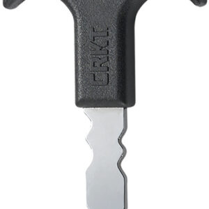 CRKT 9705 Williams Defense Key Matte Black 3CR13 Steel Includes Phillips Screwdriver