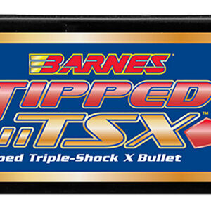 Barnes Bullets 30362 Tipped TSX 30Cal 110gr Flat Base 50/Box