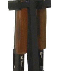 Rugged Gear 10082 Floor Mount Gun Rack 2 Rifle/Shotgun Black Metal