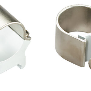 Weaver Mounts 49033 Detachable Top Mount Rings Silver 1" High