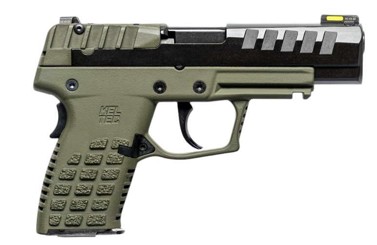 KEL-TEC P15 9MM 4IN BARREL 10RD GREEN P15GRNCA