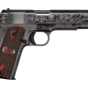 AUTO ORDNANCE 1911A1 BLUED CUSTOM VICTORY GIRLS PACKED SOLD AS USED 1911BKOWC1USED