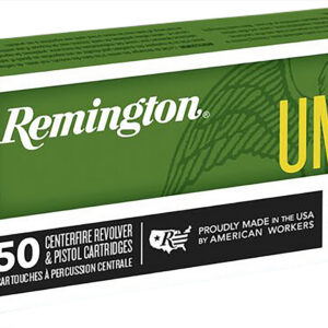 Remington Ammunition 23738 UMC 357Mag 125gr Jacketed Soft Point 50 Per Box/10 Case