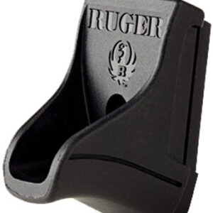 Ruger 90343 Finger Extension Ruger SRc 9rd 40 S&W/10rd 9mm Luger Magazines, Black Plastic