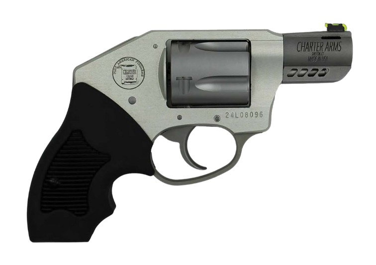 CHARTER ARMS COYOTE OFF DUTY 380 ACP 2IN PORTED BARREL 5RD ANODIZED/STAINLESS STEEL ALUM FRAME CONCEALED HAMMER COMPACT GRIP 53801