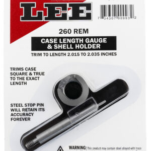 Lee Precision 90993 Case Length Gauge 260 Rem