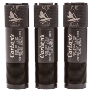 Carlson's Choke Tubes 07269 Delta Waterfowl Remington Rem Choke 12 Gauge Mid/Long/Close Range 17-4 Stainless Steel