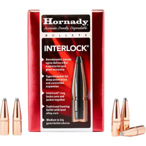 Hornady 4503 InterLock 45 Cal .458 350 gr Flat Point 50 Per Box/ 15 Case