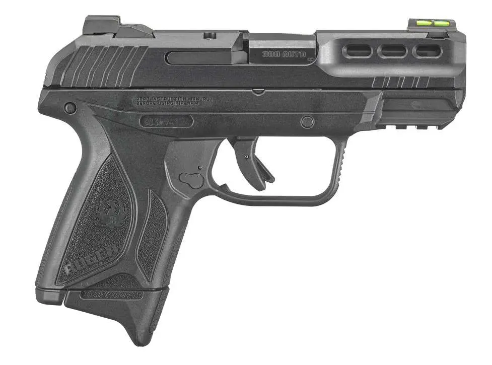 RUGER SECURITY 380ACP PSTL 3.42"BBL BLK 2-10RD MAGS