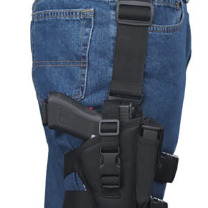 Bulldog WTAC8R Tactical Leg Black Knit Fits Large Semi-Auto Fits 3.50-5" Barrel Right Hand