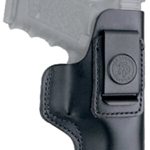 DeSantis Gunhide 031BA85Z0 Insider IWB Black Leather Belt Clip Fits 1911 4-5" Barrel Right Hand