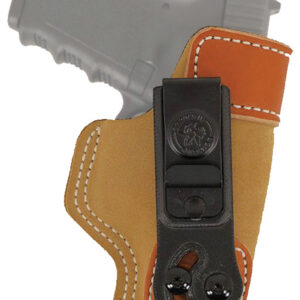 DeSantis Gunhide 106NAX3Z0 Sof-Tuck IWB Natural Leather/Suede Belt Clip Fits Sig P938 Fits Kimber Solo Right Hand
