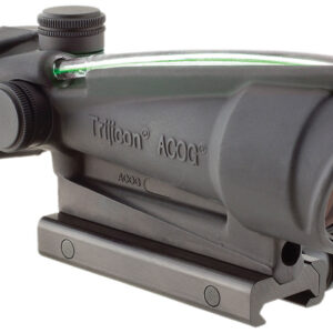 Trijicon 100144 ACOG Black Hardcoat Anodized 3.5x35mm Illuminated Green Chevron .308/7.62 BDC Reticle