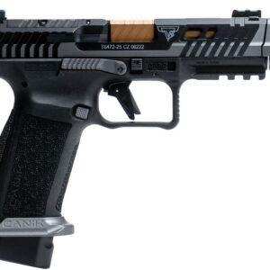 CANIK TTI COMBAT 9MM 4.6IN BRONZE BARREL SMOKE SLIDE MECANIK MO3 OPTIC 18RD HG7854SV-N