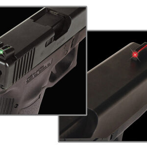 TruGlo TG131S2 Fiber-Optic Red/Fiber Optic Front Sight-Green/Fiber Optic Rear Sight Sig Sauer P-Series #6 Front/#8 Rear