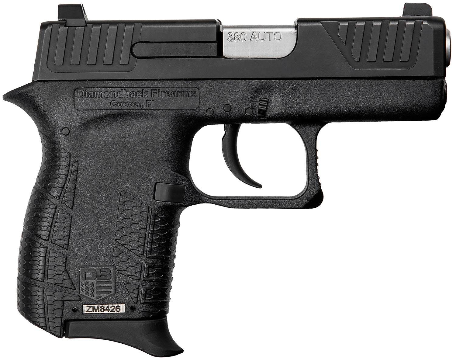 DIAMONDBACK FIREARMS DB380 GEN IV 380ACP BLACK 6+1