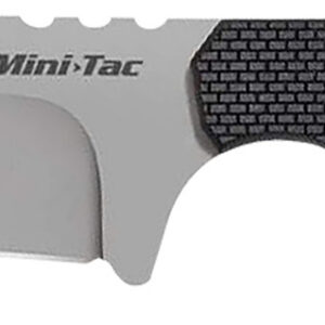 Cold Steel 49HTF Tac Mini 3.75" Fixed Plain Tanto Japanese AUS-8A SS Blade/ Black Griv-Ex Handle