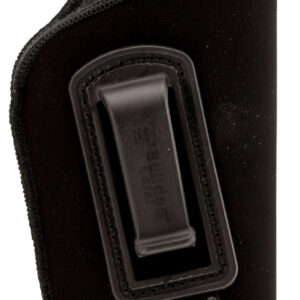 Bulldog DIP815 Deluxe IWB Black Suede Like Belt Clip Fits Beretta 92/Glock 20/2-3" Barrel Right Hand