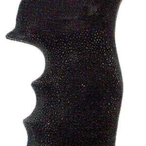 Hogue 80000 Monogrip Finger Grooves Black Rubber Fits Ruger GP100/Super Redhawk