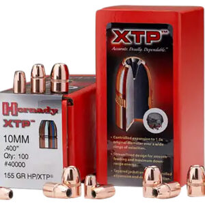 Hornady 35710 XTP 38 Cal .357 125 gr Hollow Point 100 Per Box/ 25 Case