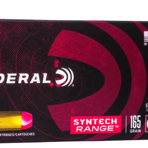 Federal AE40SJ1 American Eagle Syntech Range 40S&W 165gr Total Syntech Jacket Flat Nose 50 Per Box/10 Case