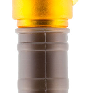 Primos 736 Power Grunter Call Double Reed Mule Deer Sounds Attracts Blacktail/Mule Deer Features Built in Compass Black/Gold