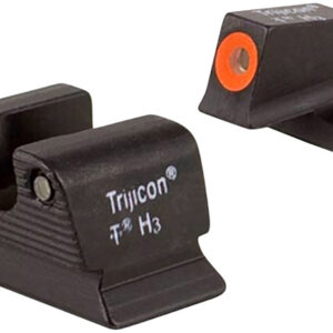 Trijicon 600624 HD Night Sights Green/Tritium Orange Outline Front Sight-Green Tritium Black Outline Rear Sight Beretta PX4