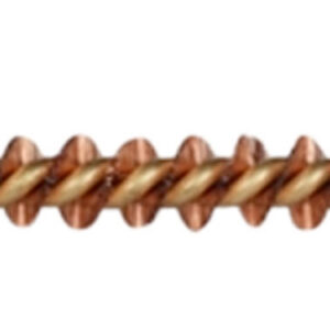 Pro-Shot 6R Bore Brush .243 Cal/ 6mm Rifle #8-32 Thread Bronze Bristles Brass Core