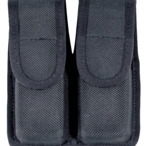 Blackhawk 44A000BK Double Mag Pouch Black Cordura Compatible w/Single Stack/9mm/40/45