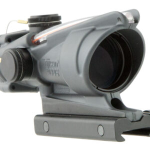 Trijicon 100308 ACOG Sniper Gray 4x 32mm Illuminated Red Chevron .223/5.56 BDC Reticle