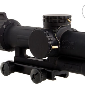 Trijicon 1600004 VCOG 1-6x 24mm Obj 95-15.90 ft @ 100 yds FOV Matte Black Finish LED Illuminated Red Segmented Circle w/Crosshair 308 175gr W/TA51 Mount