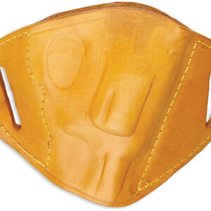Bulldog MLTL Molded OWB Tan Leather Belt Slide Fits Glock Fits Ruger P85 Fits S&W M&P 40 Right Hand