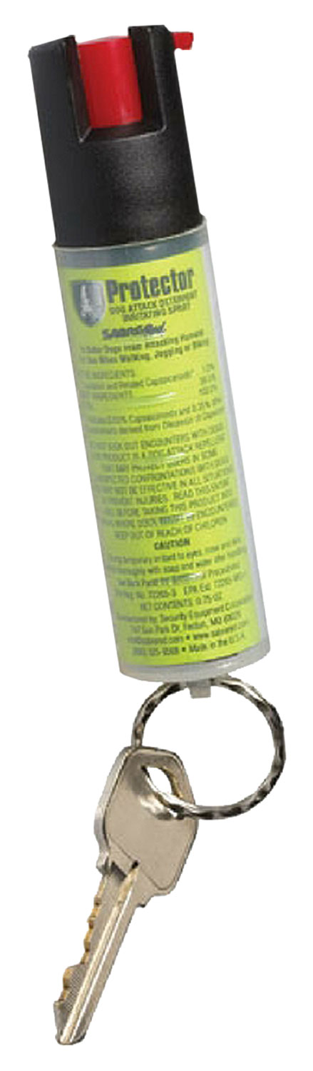 Sabre SRPK02 Dog Spray Capsaicin Range 12 ft 0.75 oz Includes Key Ring
