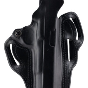 DeSantis Gunhide 001BAE1Z0 Thumb Break Scabbard OWB Black Leather Belt Slide Fits Glock 26 Fits Glock 33 Fits Glock 27 Right Hand